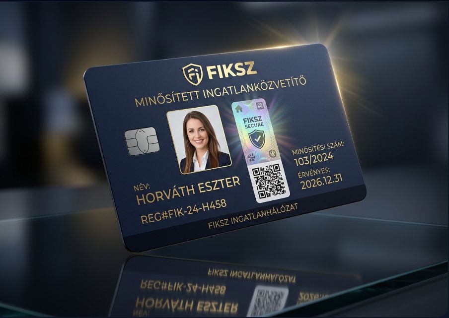 FIKSZ plasztikkártya minta